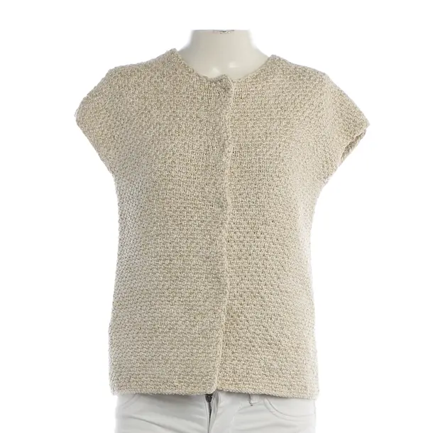 Vest, in Beige, Cotton, Pauw
