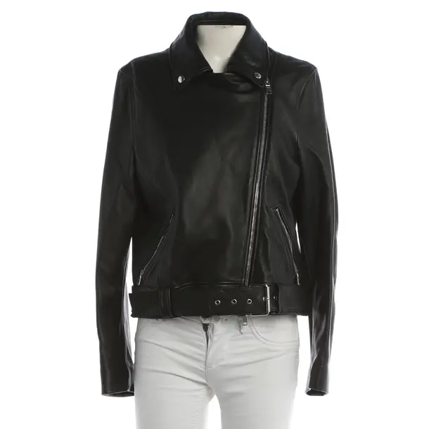 Lederjacke, in Schwarz, Leder, Strenesse