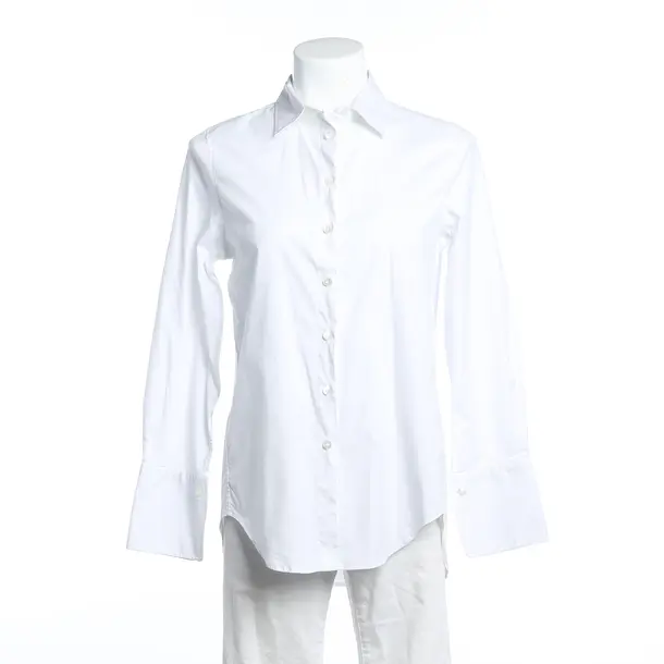 Bluse, in Weiß, Baumwolle, Robert Friedman