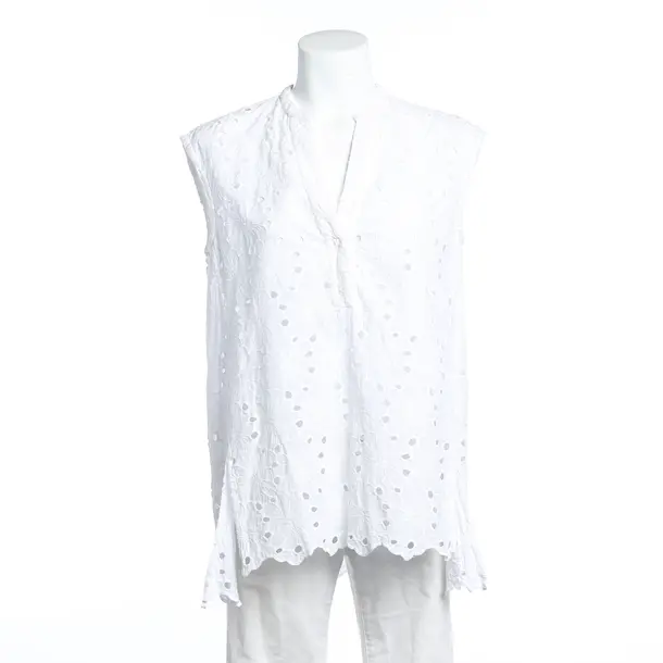 Camicetta, in Bianco, Cotone, Calibano