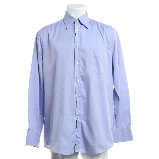 Shirt, in Light Blue, Cotton, Brunello Cucinelli
