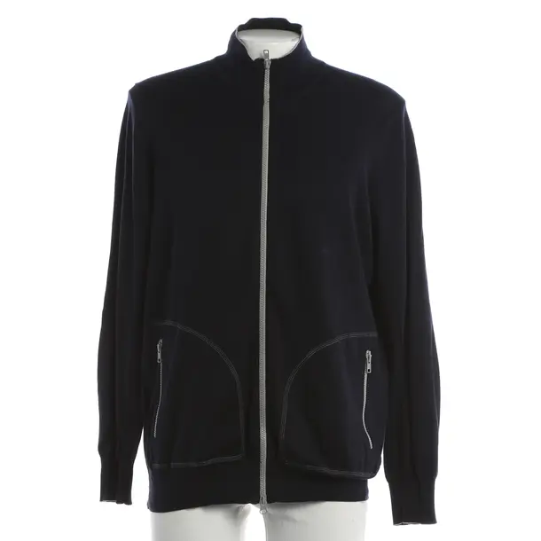 Cardigan, in Blu, Cotone, Brunello Cucinelli