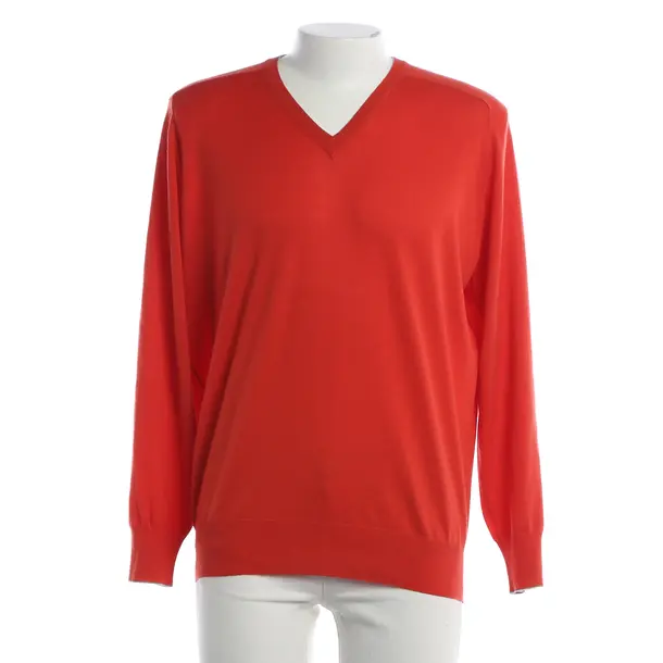 Pullover, in Rot, Wolle, Brunello Cucinelli