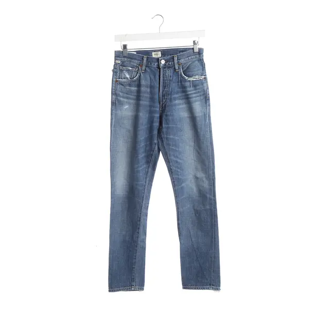Straight Fit Jeans, in Blue, Cotton, Citizens of Humanity