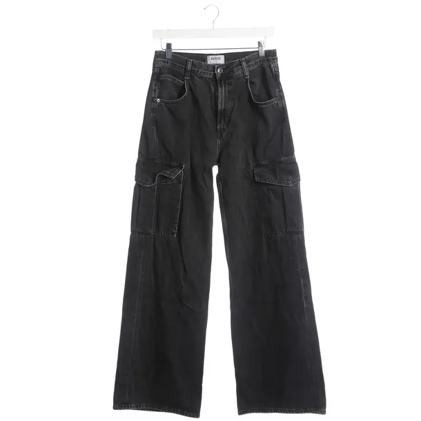 Jeans Straight Fit, in Grau, Baumwolle, Agolde