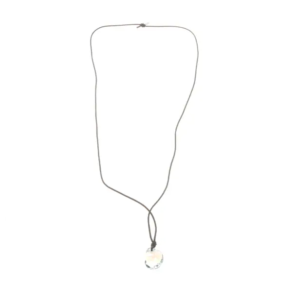 Halskette, in Schwarz, Sonstige Fasern, Swarovski