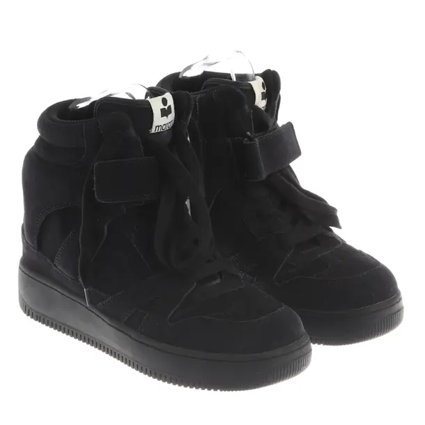 High-Top Sneaker, in Navy, Isabel Marant
