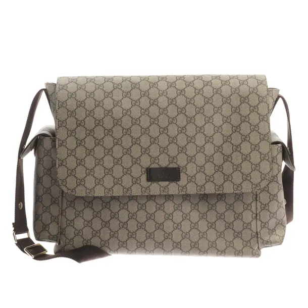 Schultertasche, in Braun, Leder, Gucci
