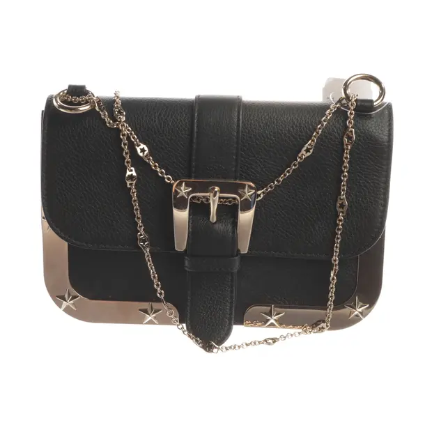 Borsa a cinture a tracolla, in Nero, Pelle, Rosso Valentino