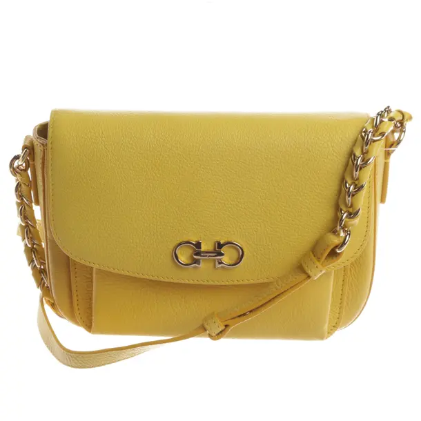 Borsa a cinture a tracolla, in Giallo, Pelle, Salvatore Ferragamo