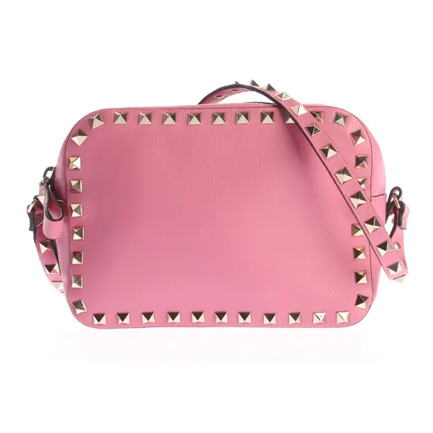 Shoulder Bag, in Light Pink, Leather, Valentino
