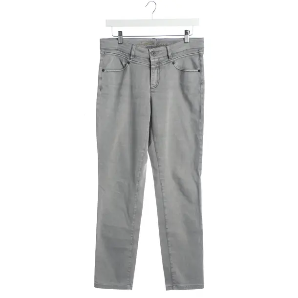 Slim Fit Jeans, in Gray, Cotton, Raffaello Rossi