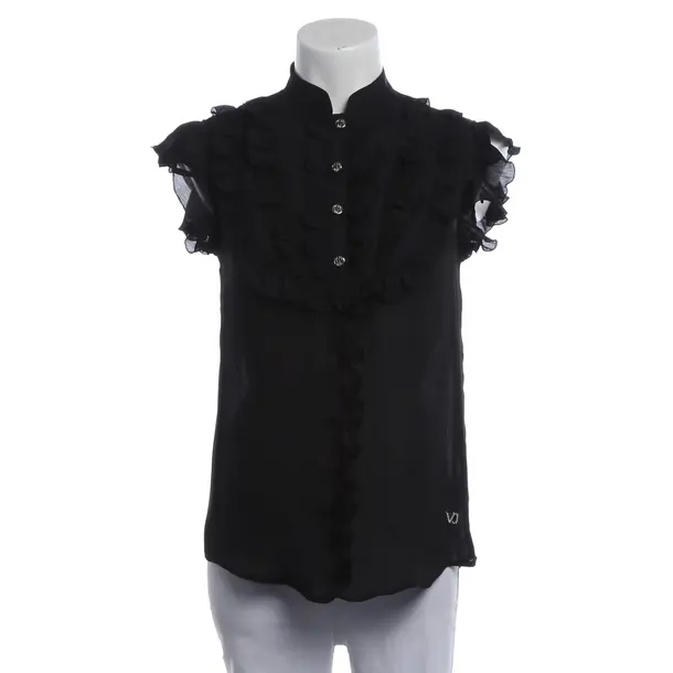 Blouse, in Black, Viscose, Versace Jeans