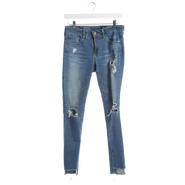 Slim Fit Jeans, in Blue, Cotton, Adriano Goldschmied