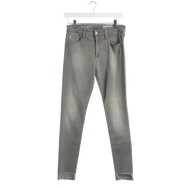 Slim Fit Jeans, in Gray, Viscose, Adriano Goldschmied