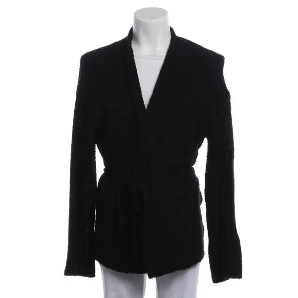 Cardigan, in Black, Cotton, Sminfinity