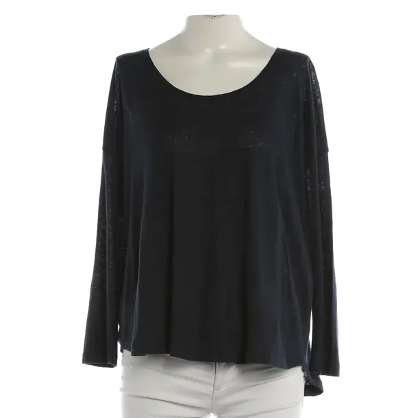 Shirt, in Navy, Leinen, Closed