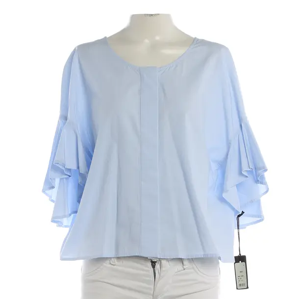 Bluse, in Hellblau, Baumwolle, Drykorn