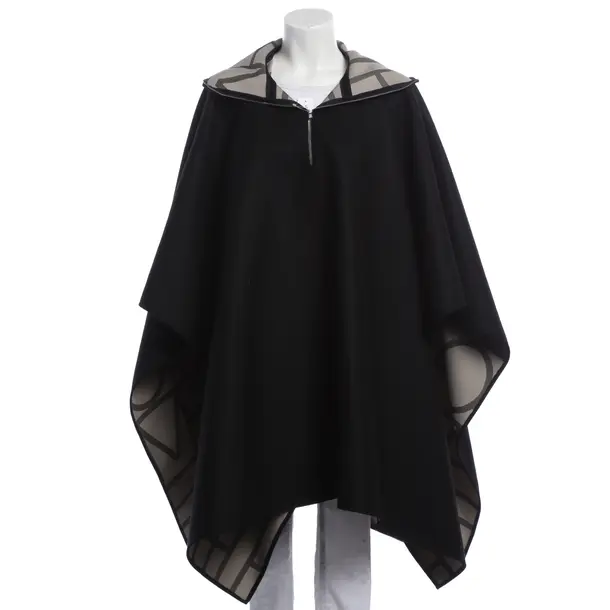 Poncho, in Nero, Poliammide, Totême