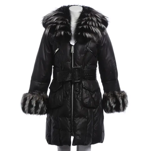 Winter Coat, in Black, Polyamide, Sportalm