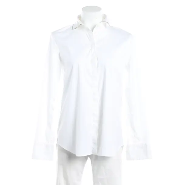 Camicetta, in Bianco, Cotone, Brunello Cucinelli