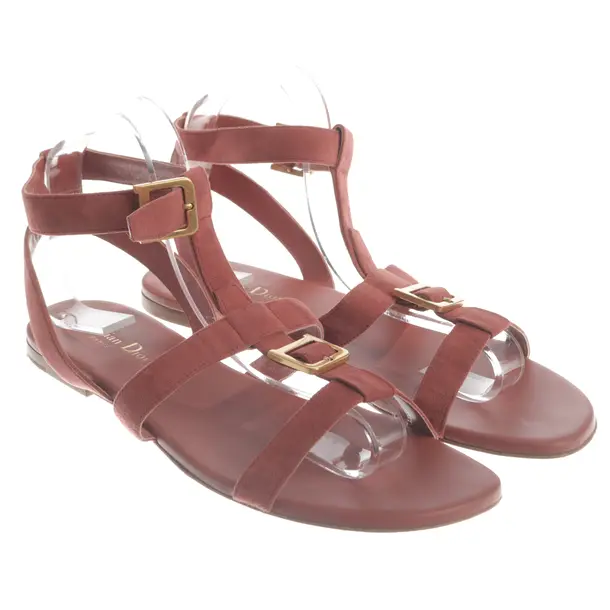 Sandalen, in Hellrot, Dior