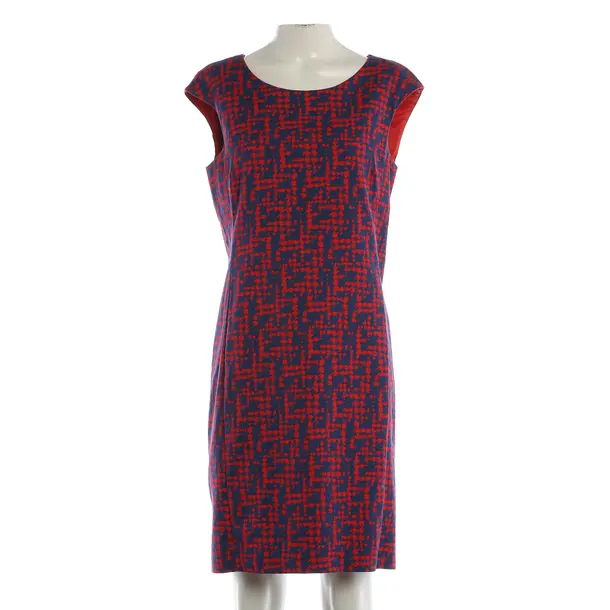 Dress, in Red, Cotton, Riani