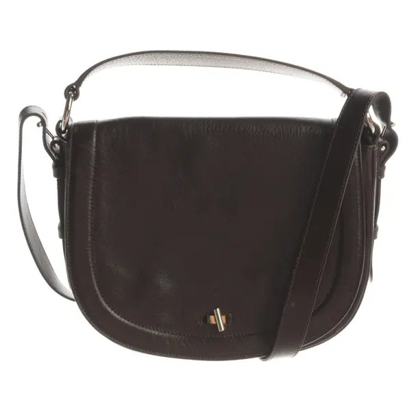 Shoulder Bag, in Dark Brown, Leder, Windsor