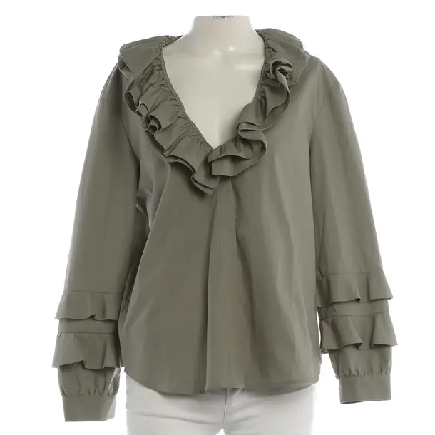 Blouse, in Gray, Cotton, Fabiana Filippi