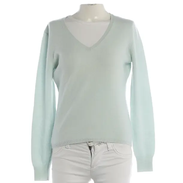 Cashmere Jumper, in Light Green, Cashmere, Repeat