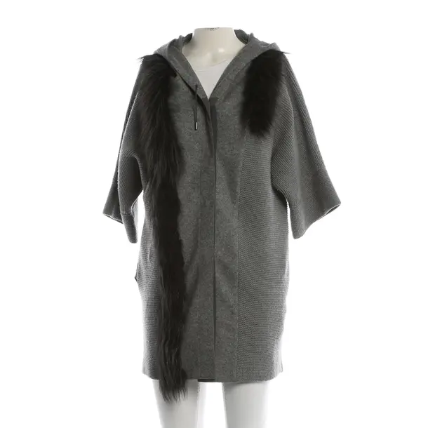 Cardigan, in Grigio, Lana, Fabiana Filippi