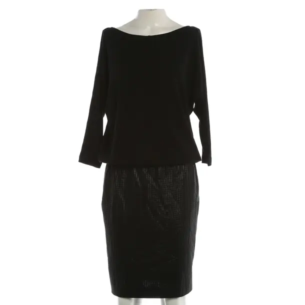 Kleid, in Schwarz, Triacetat, Riani