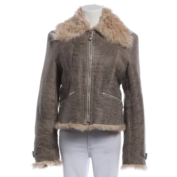 Giacca in pelle, in Marrone, Pelle, Studi Acne