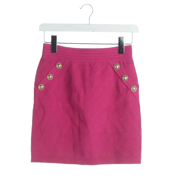 Gonna, in Rosa, Viscosa, Balmain