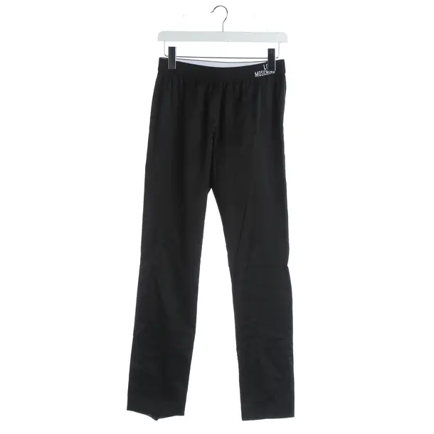 Pants, in Black, Baumwolle, Love Moschino