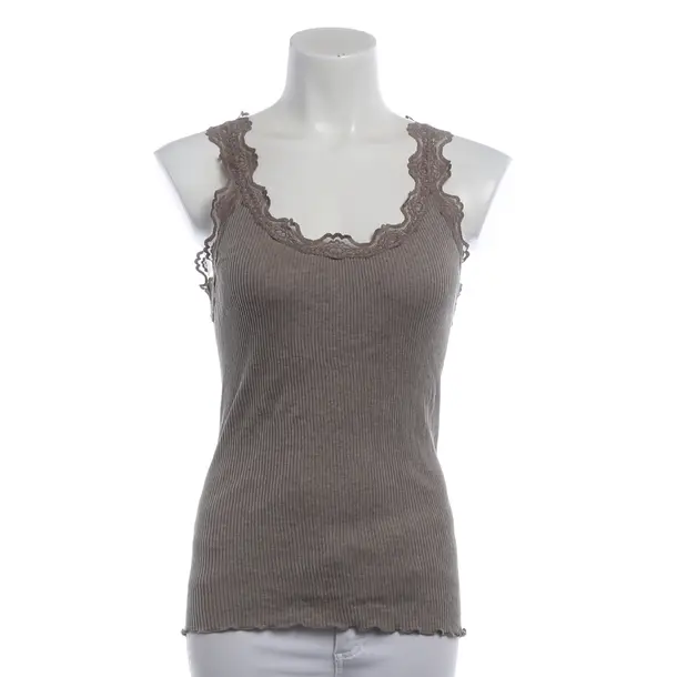 Top, in Gray, Silk, Rosemunde