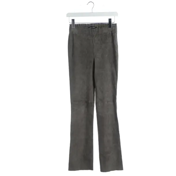 Pantaloni, in Grigio, Pelle, Iris von Arnim