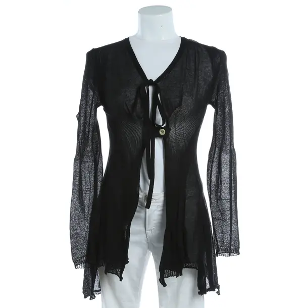 Cardigan, in Black, Cotton, High Use