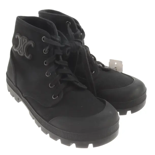 Sneaker alta, in Nero, Céline
