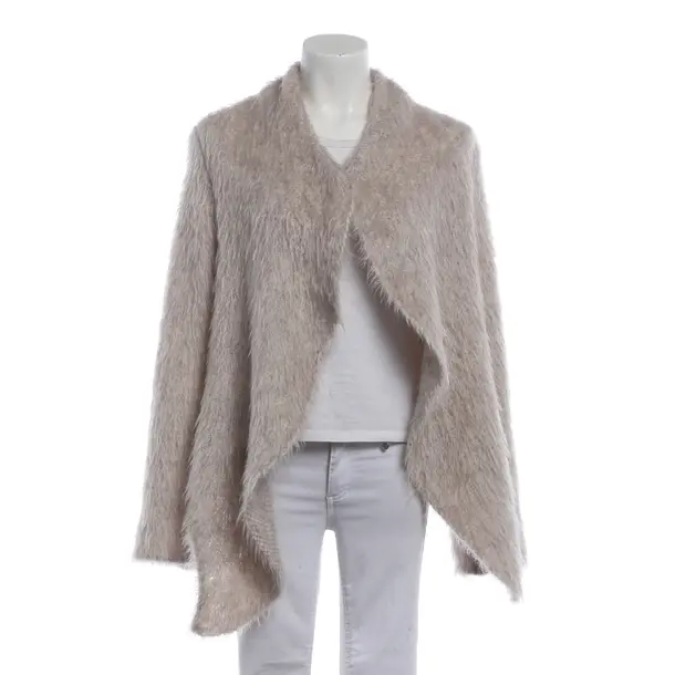 Cardigan, in Light Gray, Wool, Marc Cain