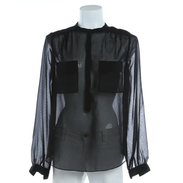 Bluse, in Schwarz, Viskose, Zadig & Voltaire