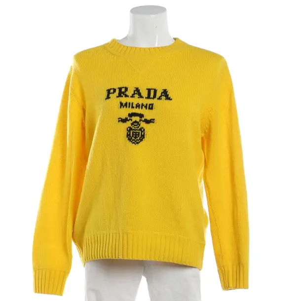 Maglione, in Giallo, Lana, Prada