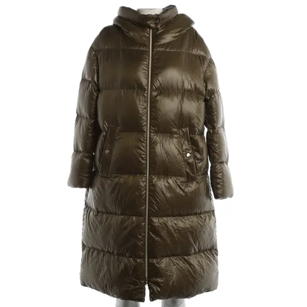 Winter Coat, in Olive Green, Polyamide, Herno