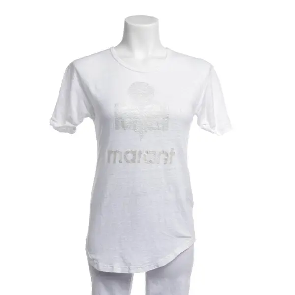Leinenshirt in Weiß, Leinen, Isabel Marant