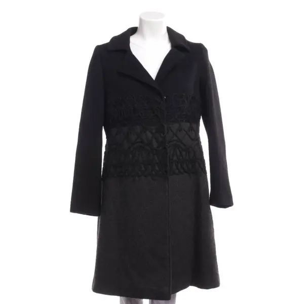 Wintermantel in Schwarz, Wolle, Philosophy di Alberta Ferretti