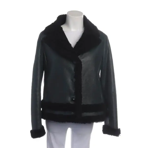 Winter Jacket, in Dark Green, Polyamide, Tory Burch