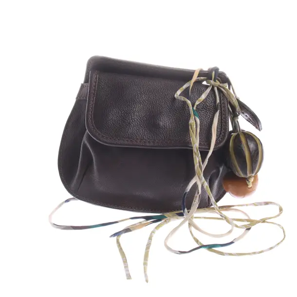 Handtasche in Braun, Leder, Marni