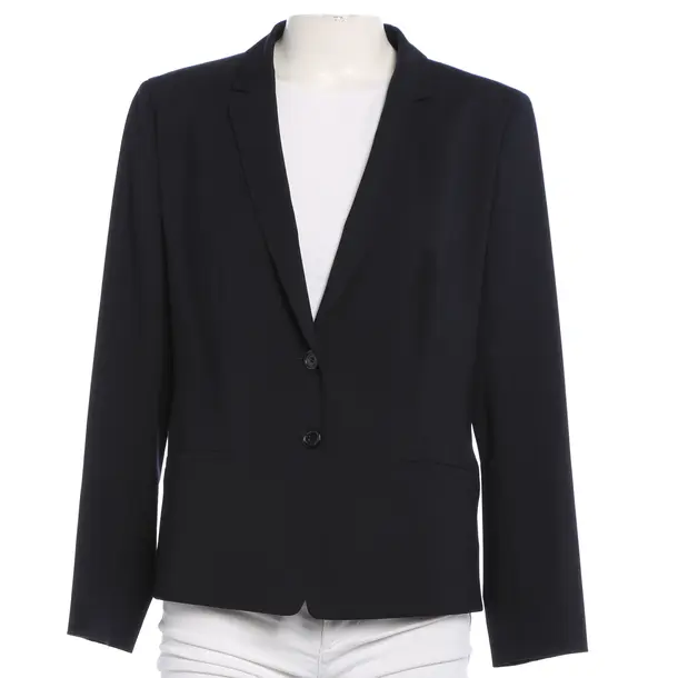 Blazer, in Navy, Wool, Hugo Boss