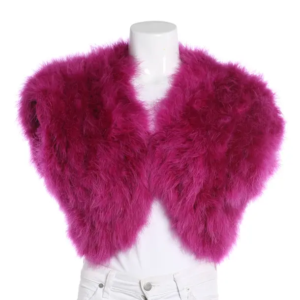 Bolero Jacket, in Pink, Feathers, Marc Cain
