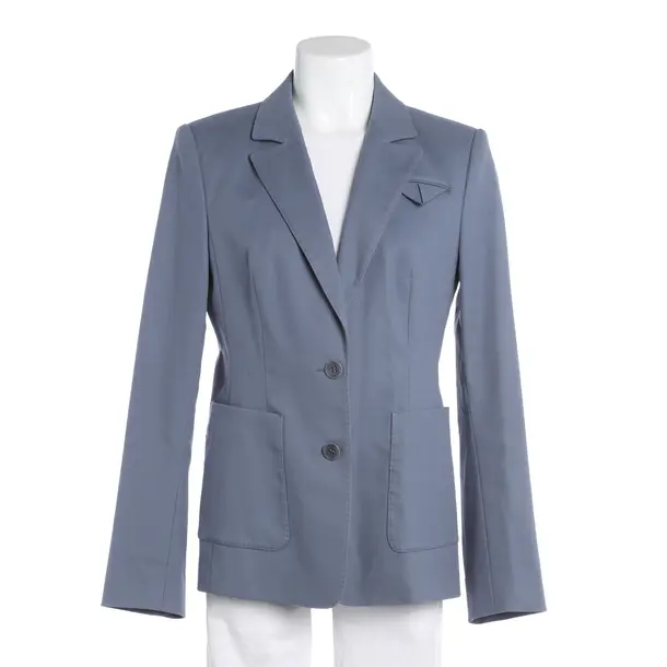 Blazer, in Light Blue, Cotton, Luisa Cerano